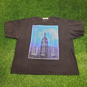 New-York Shirt Womens 3XL 27x28 Boxy Empire-State Building